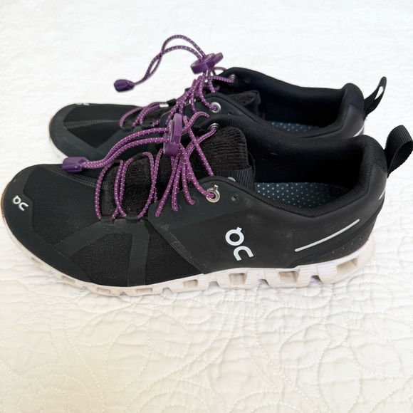 Cloud Terry On Running Shoes in Black Size 9.5 - Picture 5 of 8